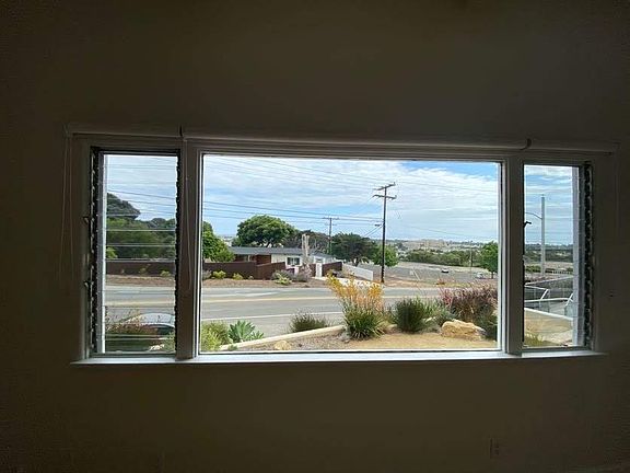 View from living room (difficult to see but it has an amazing view of the ocean and Channel Islands)