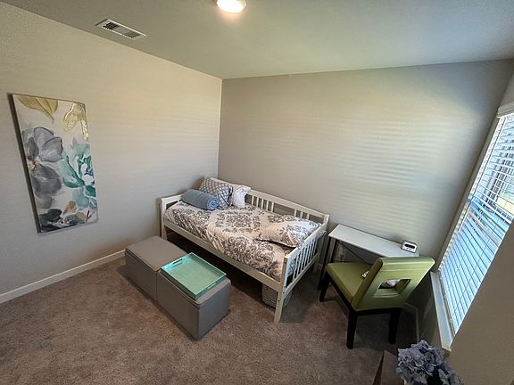 Bedroom 1 with furnishings. These furnishings can be removed if you have your own furnishings.