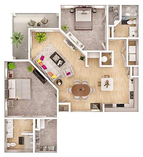 Floor plan B2E