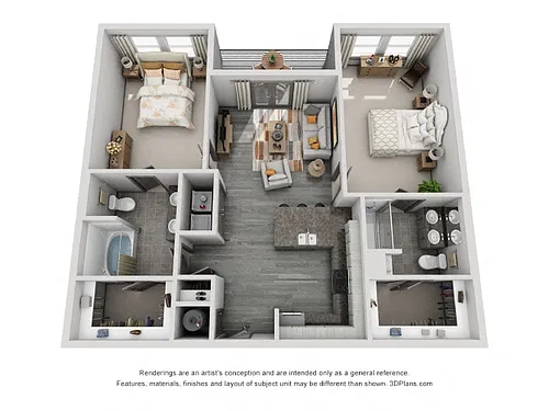 Floor plan B1