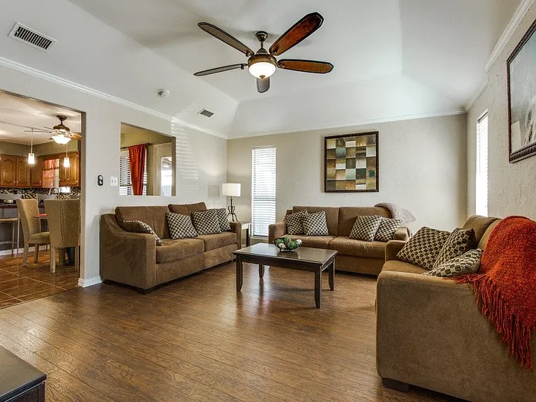 Plenty of furniture for your company to sit on.
