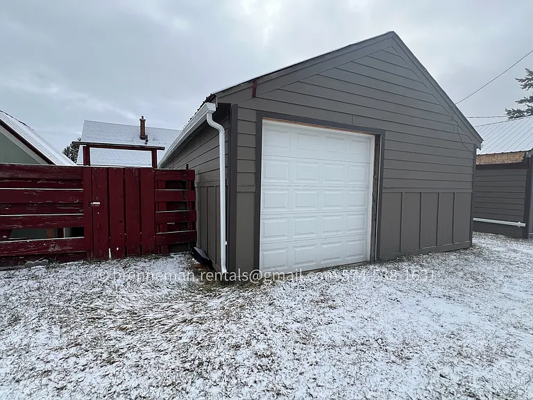 400 sq. ft. garage for parking and storage.