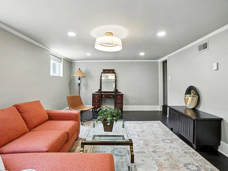 Finished basement with above ground windows!