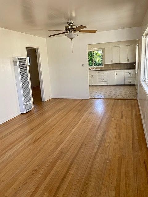 Living room towards kitchen