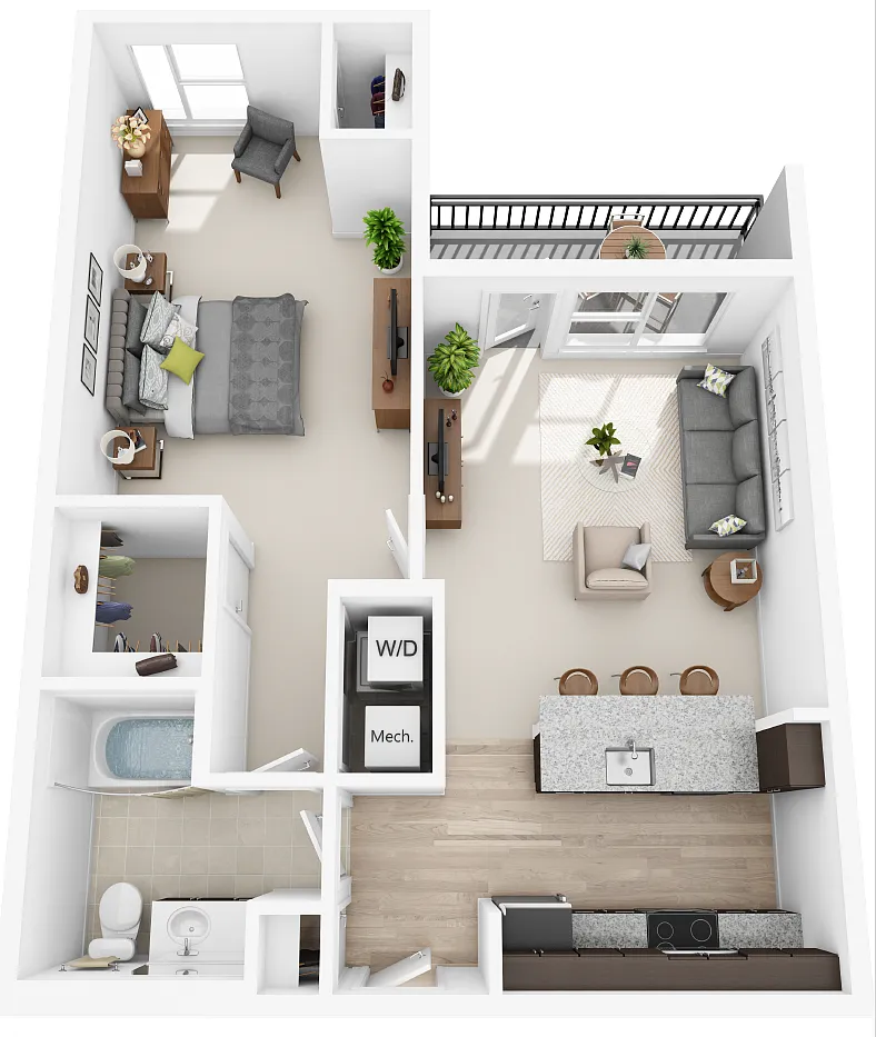 Floor plan Gallium L