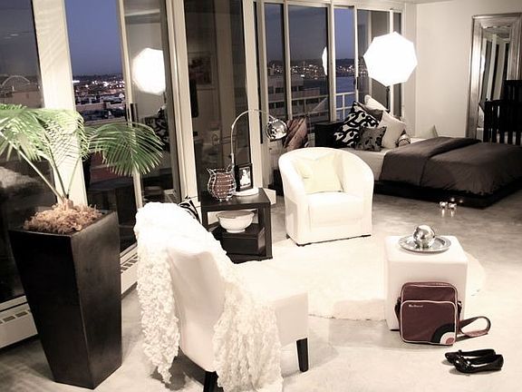 Living room and bedroom