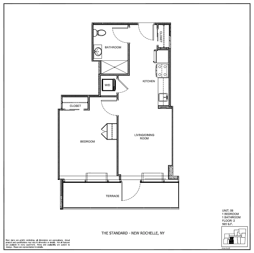 Floor plan THE LINCOLN UNIT