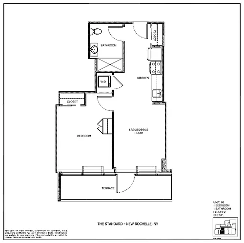 Floor plan THE LINCOLN UNIT