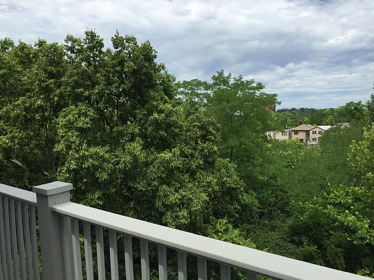 View from the private deck