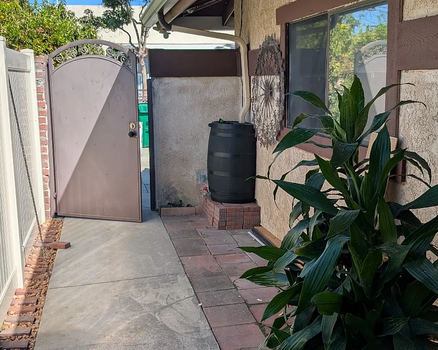 Entrance from inside
