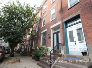 870 N 26th St #2-FL 1, Philadelphia, PA 19130