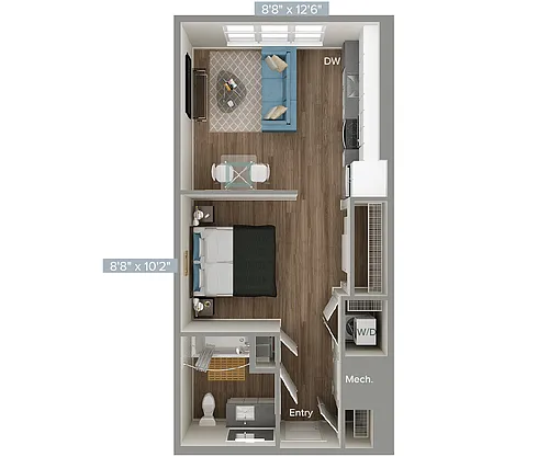 Floor plan SM04-518-1