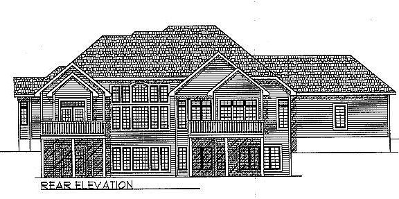 Plan Rear Elevation