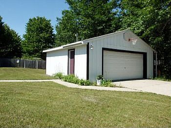 24x24 Insulated Garage with wood burner & Garage door opener...