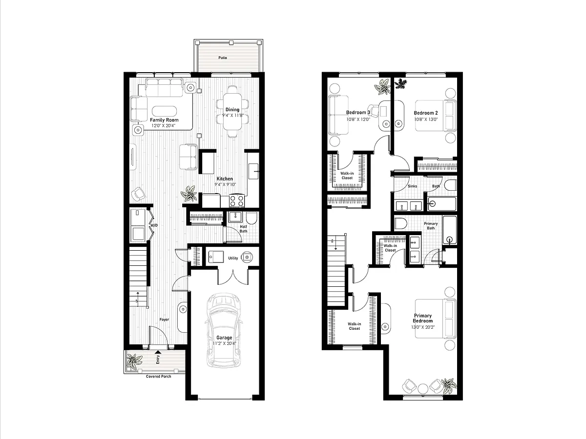 Floor plan Travers Stake (C07)