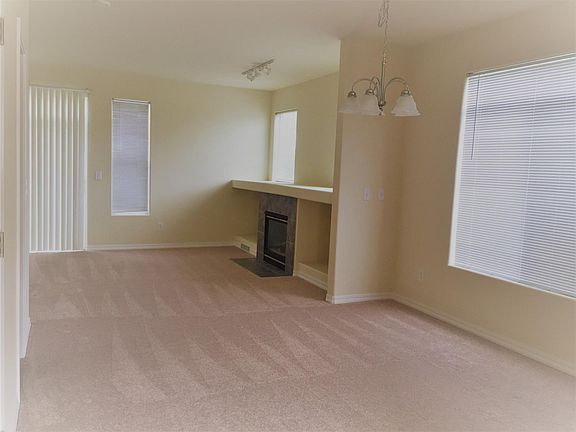 Living room with gas fireplace