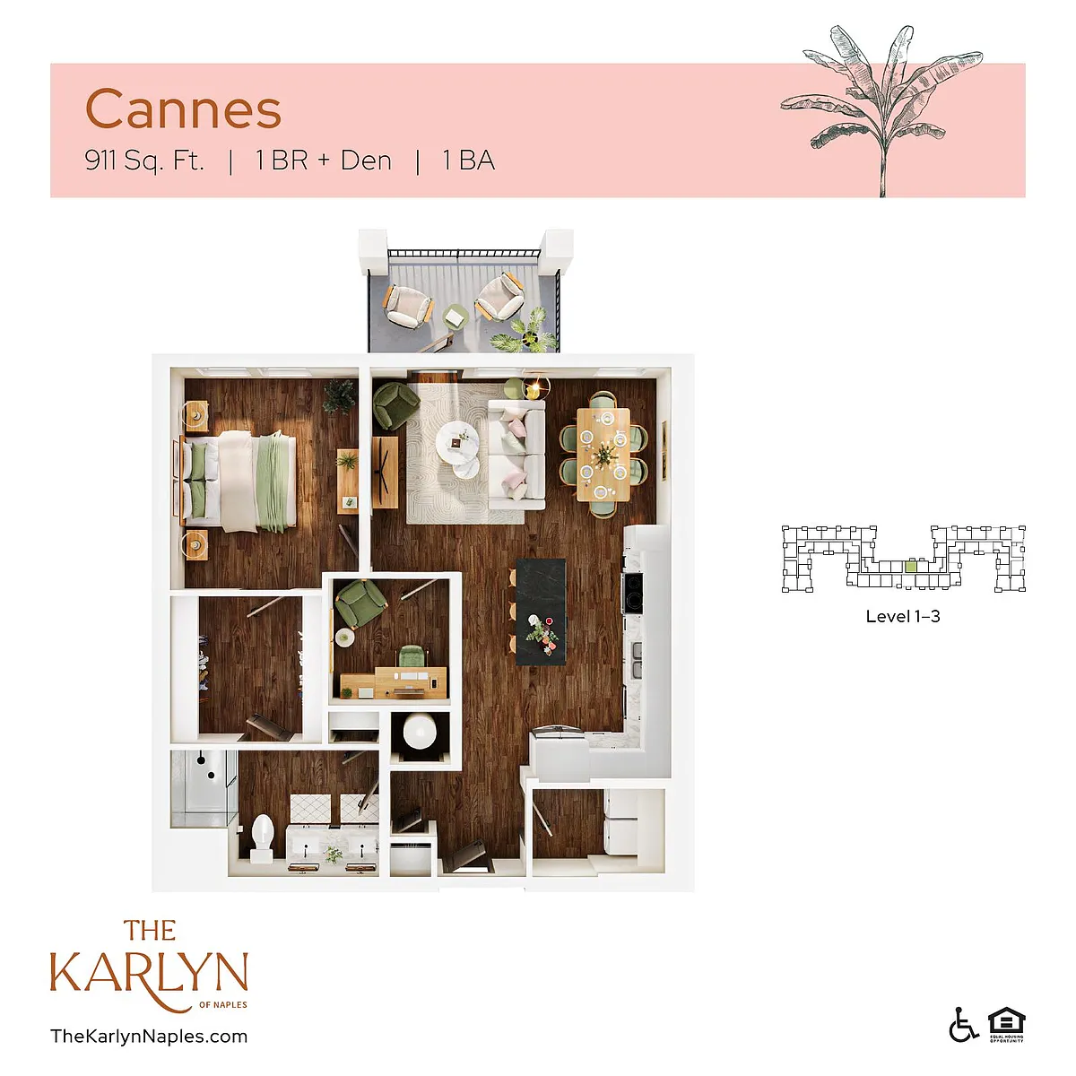 Floor plan Cannes