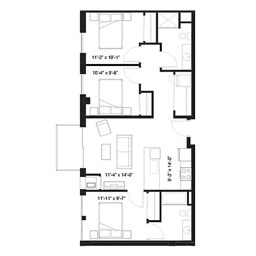 Floor plan Athena