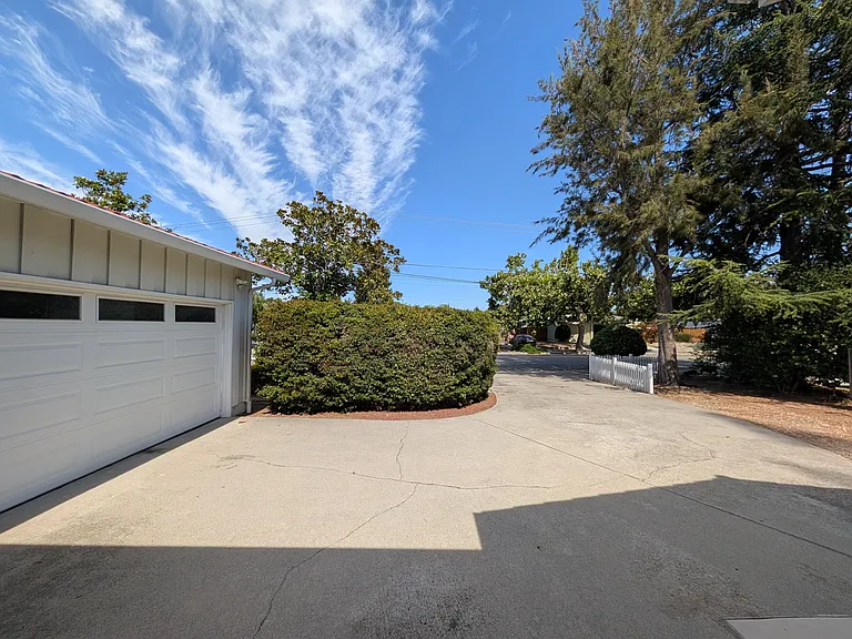 Driveway from front door.