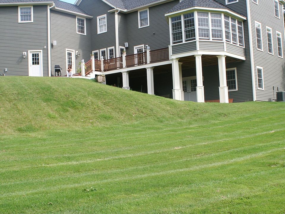 Back from lower lawn