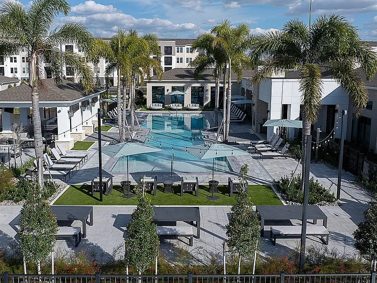 Expansive Pool View
