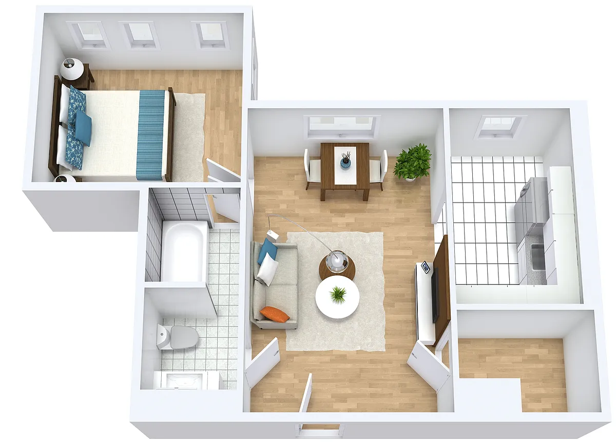 Floor plan B4