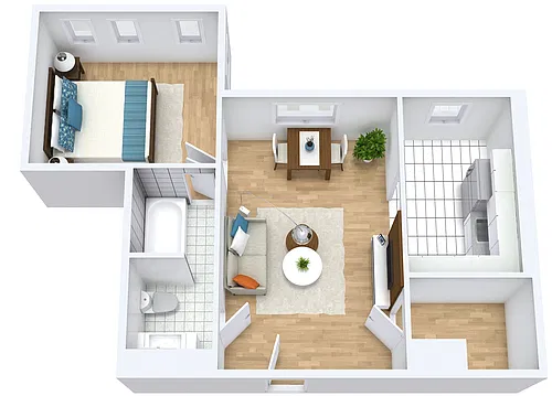 Floor plan B4