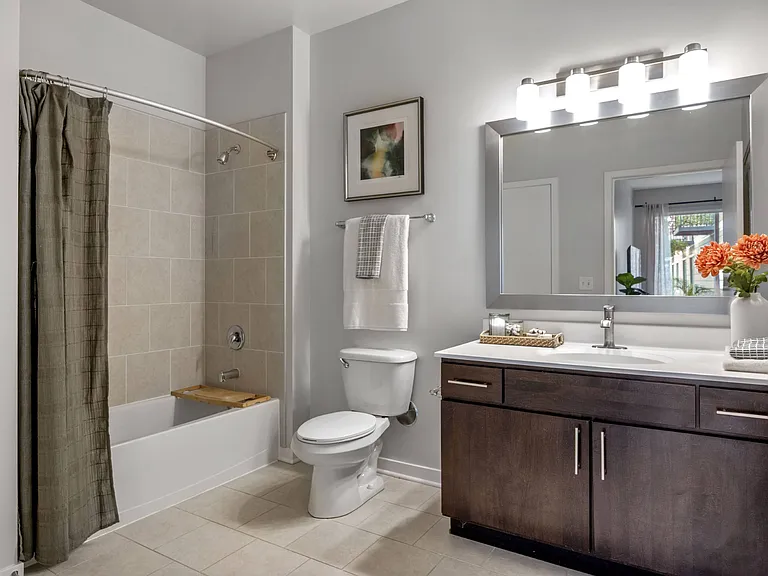 Updated Bathroom at Avant at the Arboretum Apartments in Lisle, IL 60532