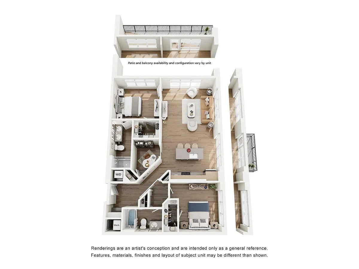 Floor plan 2C2