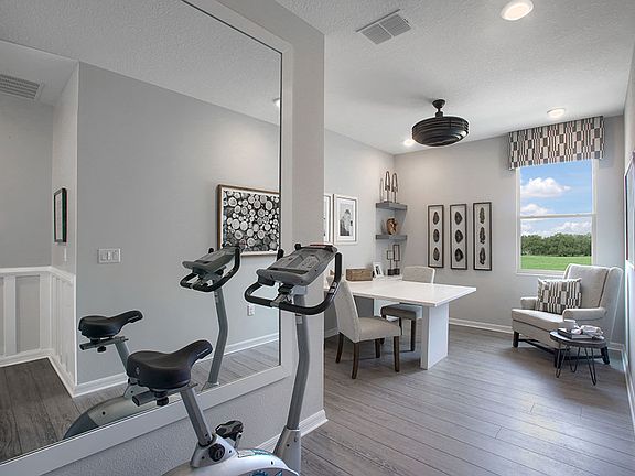 Magnolia Floor Plan at On Top of the World Communities Ocala, FL Workout Room