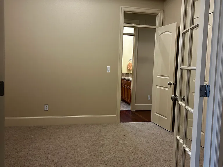 Den on main level (has closet)
