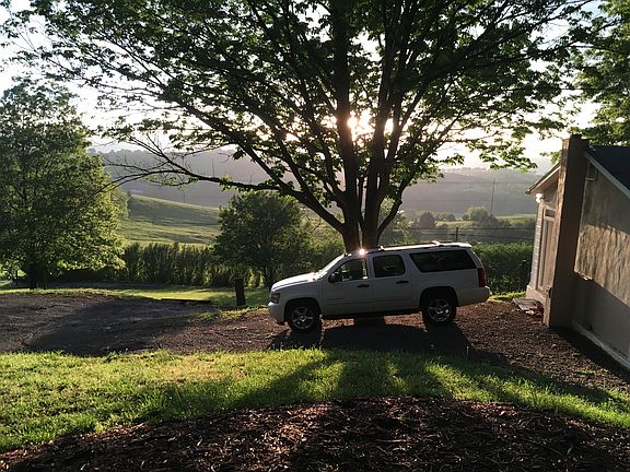 View from the fire pit
