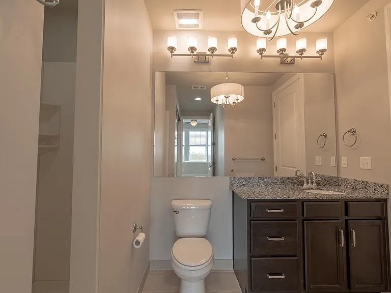 Luxury Bathroom with Granite Vanity