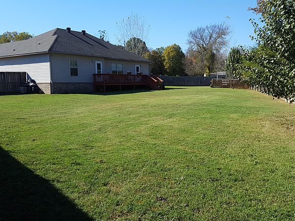 Huge backyard!