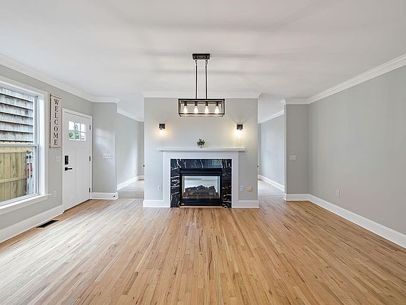 Dinning Room with Side Entrance