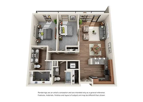 Floor plan 2X2