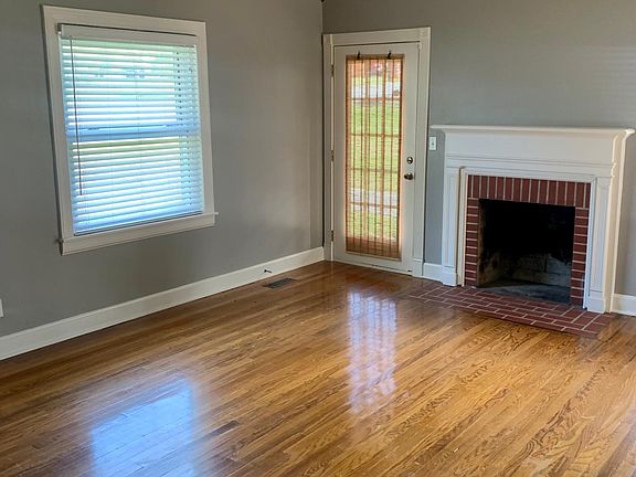 Living Room view towards side door.