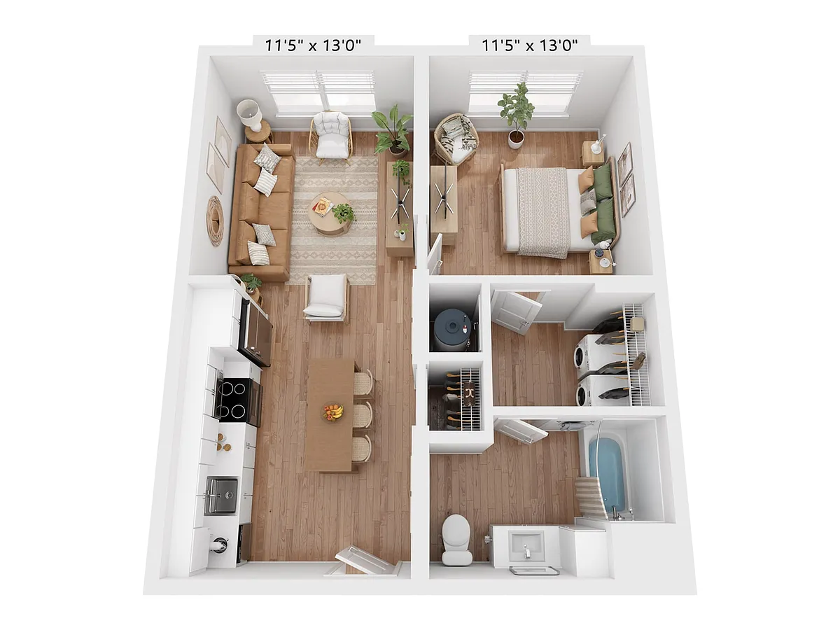 Floor plan A1H