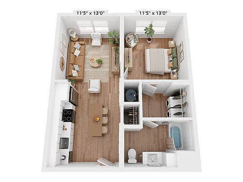 Floor plan A1H