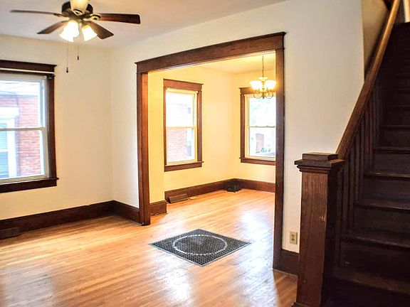 Dining room and living room