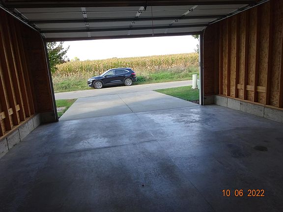 Garage view to Carriage entrance