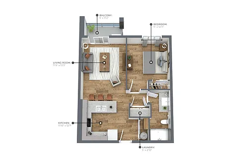 Floor plan 502