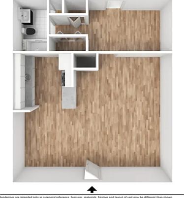 1 BR 3D Unfurnished 1 BR 3D Unfurnished