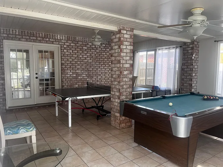 Large heated and cooled Florida Room