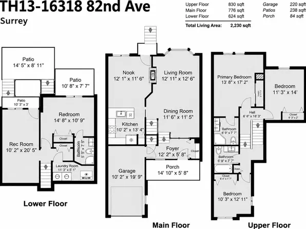 16318 82nd Ave #13, Surrey, BC V4N 0N9
