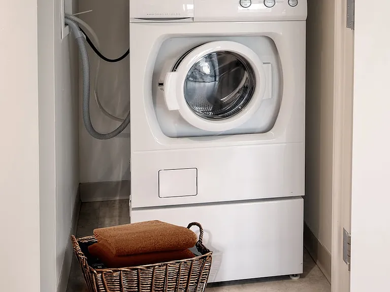 Washer and dryer