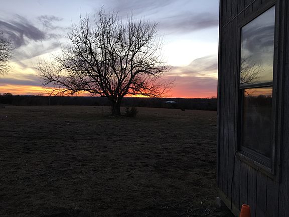 Sunset from outbuilding