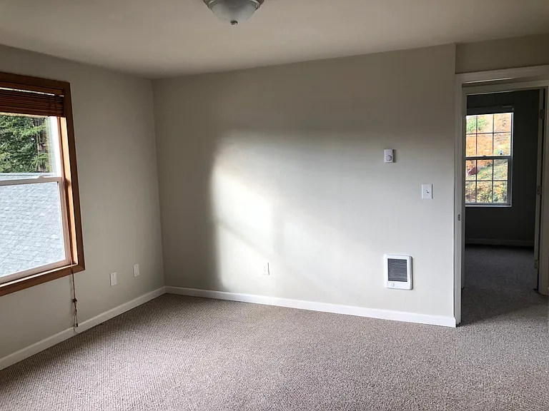 This open space can easily accommodate a king size bed or two!