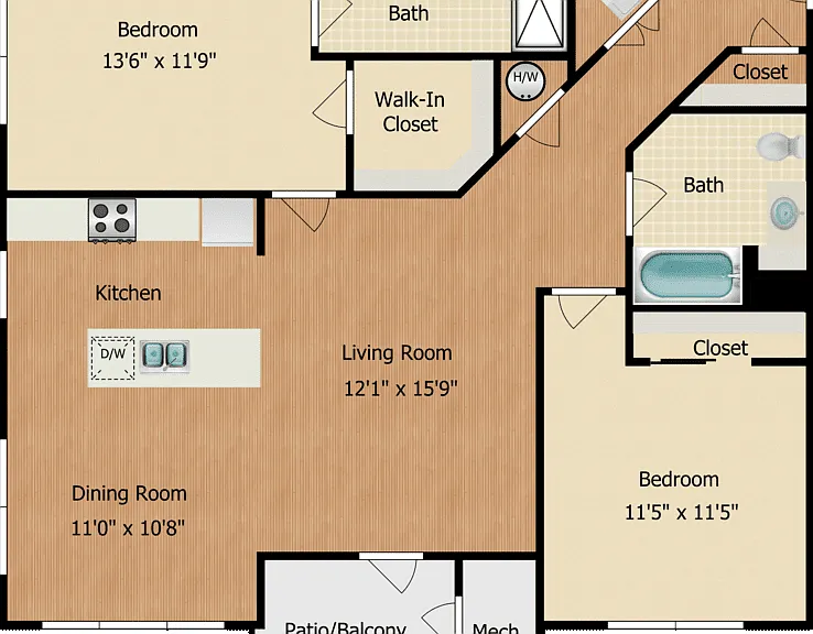 Beech Floorplan Diagram