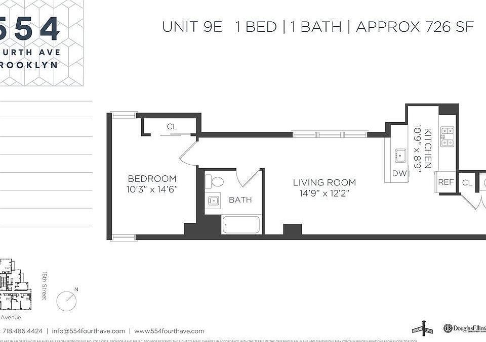 2nd image of 554 4th Ave #9E